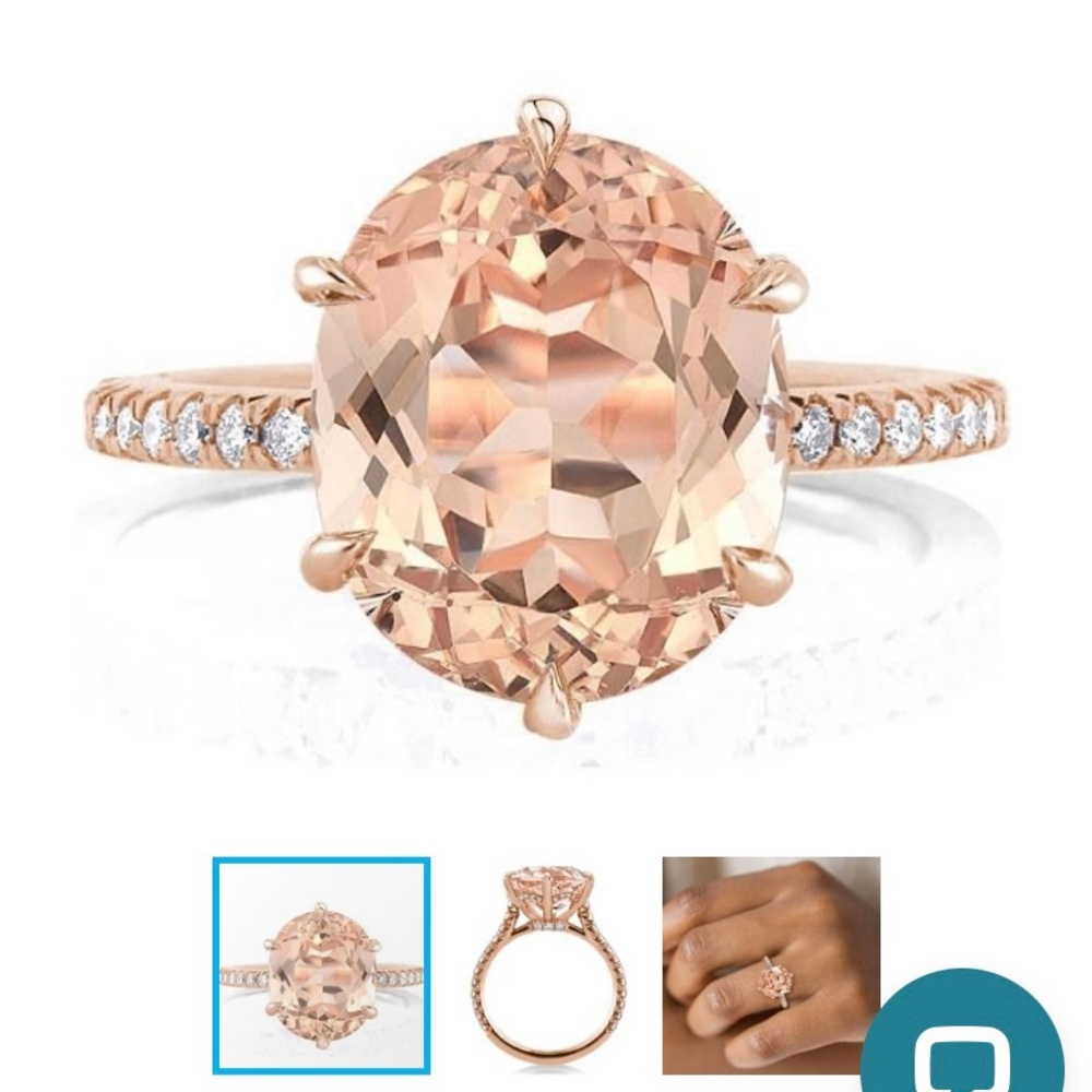 Itola Jewelry Champagne Ring Size 7 BRAND NEW NEVER WORN….